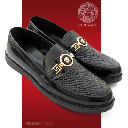 مرکز خرید کفش ورنی مردانه Versace