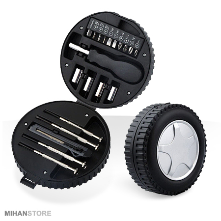 جعبه ابزار طرح تایر Tire Mini Tool Kit