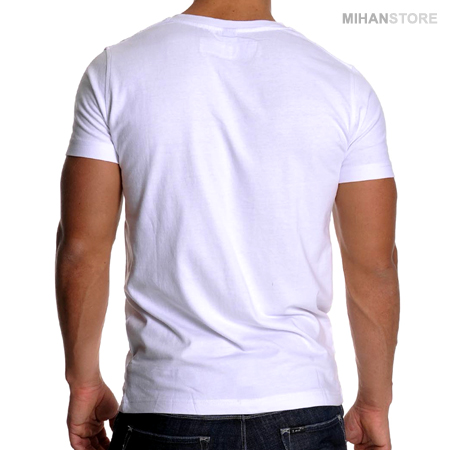 تی شرت مردانه طرح هدفون (سفید) Headphone Men White T-Shirts