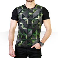 خرید پستی تی شرت سه بعدی Maze
