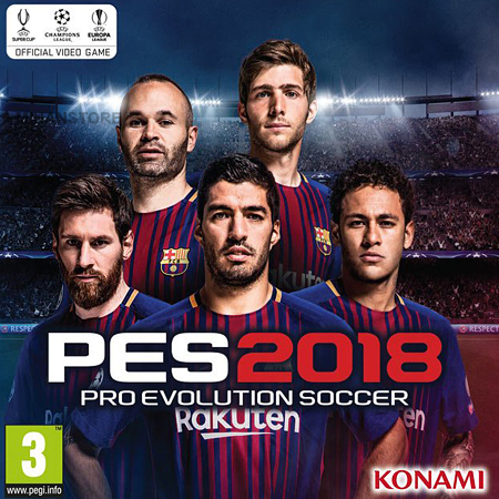 بازی اورجینال فوتبال Pro Evolution Soccer 2018