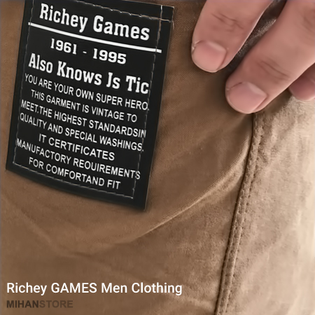 شلوار اسلش مردانه طرح Richey Games اصل