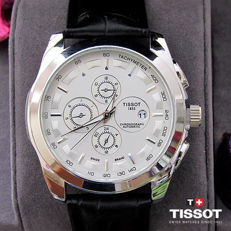 ساعت تیسوت TISOSOT بند چرم - مدل T1853