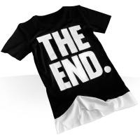 خرید پستی تی شرت مردانه The End