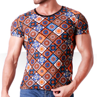 خرید پستی تی شرت مردانه هاوایی طرح LOHH